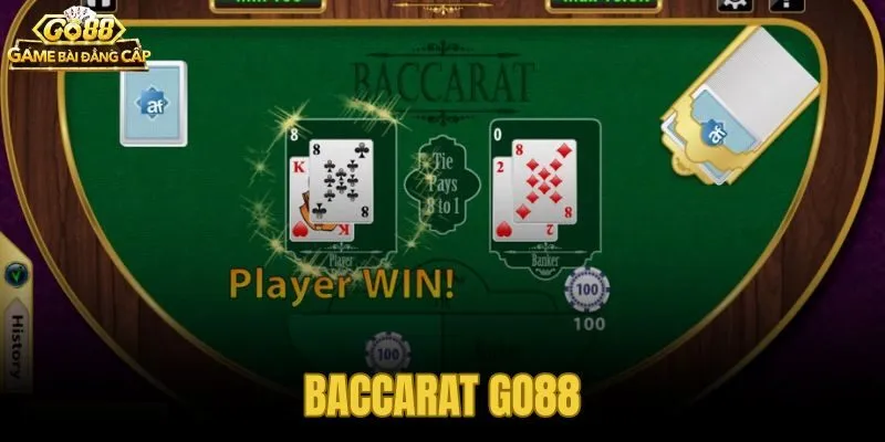 Baccarat Go88 - Luật Chơi Và Hướng Dẫn Vào Bàn Chi Tiết