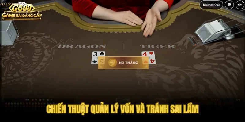 Quản lý vốn Rồng Hổ Go88 và giới hạn thua mỗi phiên