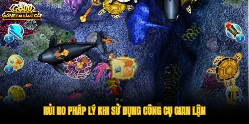Rủi ro pháp lý và hậu quả tài khoản từ công cụ gian lận bắn cá